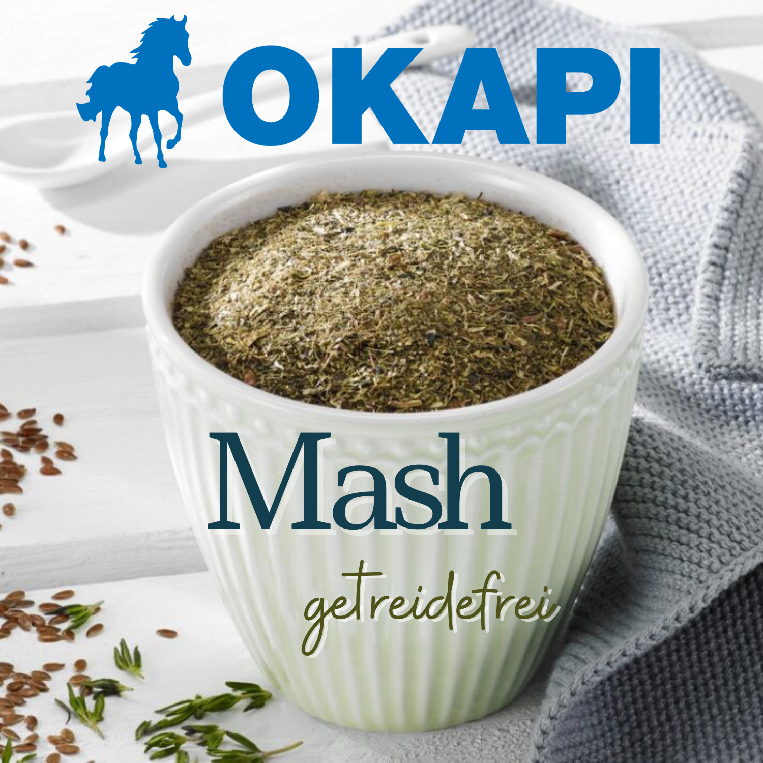 OKAPI Mash für Pferde – wohltuend & leicht verdaulich | imFUTTERSACK