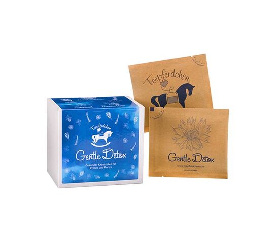 Teepferdchen Gentle Detox – Kräutermischung Pferd Packung | imFUTTERSACK