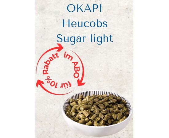 OKAPI Heucobs Sugar Light im Abo monatlich | imFUTTERSACK